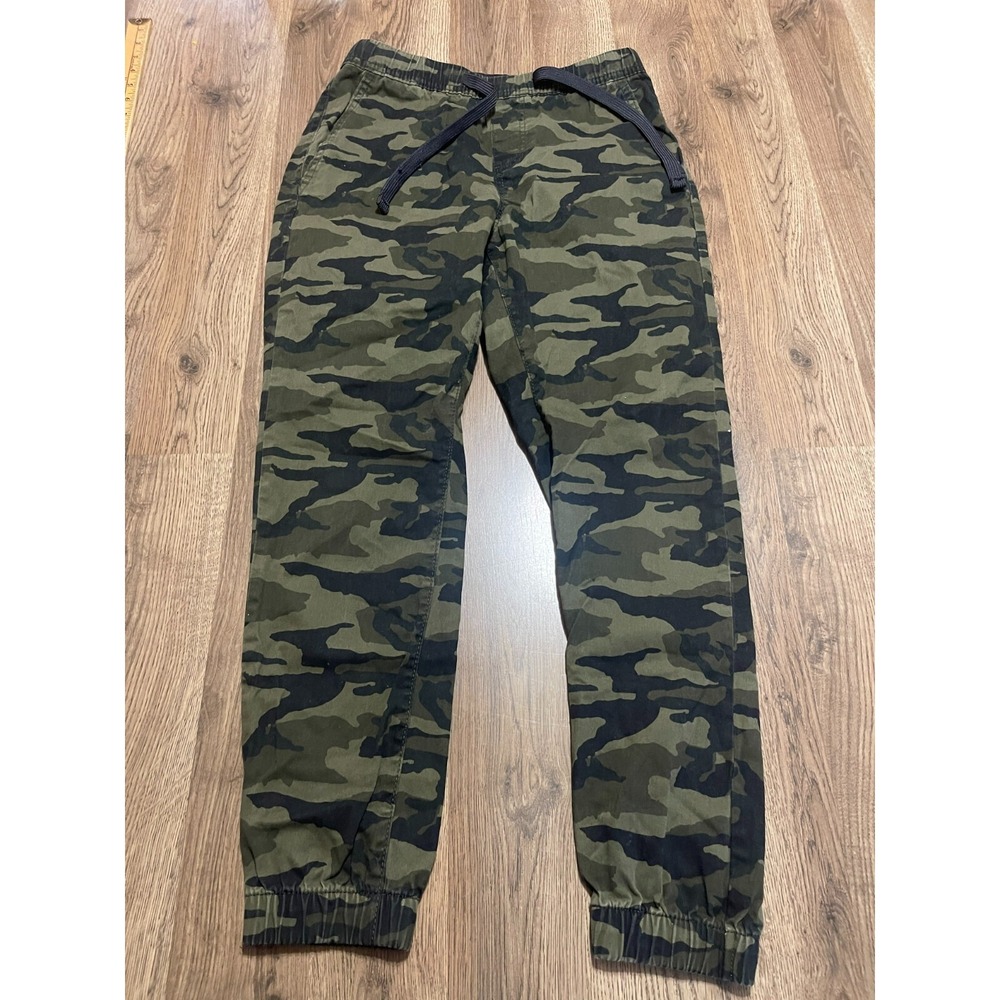 Denizen from Levi's Jeans, Women's Size XS, Green, Camouflage, Jogger, Tie Waist
